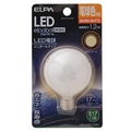 エルパ LED電球 E17口金 全光束45lm(1．2Wミニボールタイプ相当) 電球色 1個入り elpaball mini LDG1L-G-E17-G261
