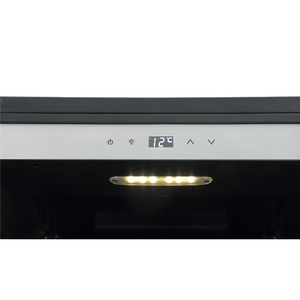 フィラディス 【右開き】ワインセラー(84本収納) フォルスタージャパン フォルスタージャパン 1温度タイプ ダークスモークガラス ストッパー付スライドラック ブラック ブラック FJH-201GS(BK)-イメージ8