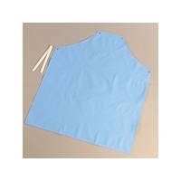 ジンナイ シャバルバ カラーエプロン 胸付 650 M サックス FC130LY-8375800