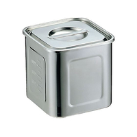 江部松商事 EBM/モリブデン 角型キッチンポット 目盛付 13.5cm FC937LG-3020900