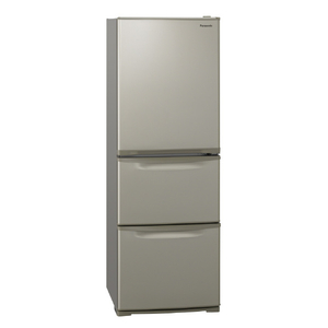パナソニック 【右開き】335L 3ドア冷蔵庫 グレイスゴールド NR-C344C-N-イメージ2