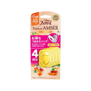 Ｐ＆Ｇ ファブリーズ トイレ用消臭剤 パッションアンバー 詰替 4個 FC000TF-イメージ1