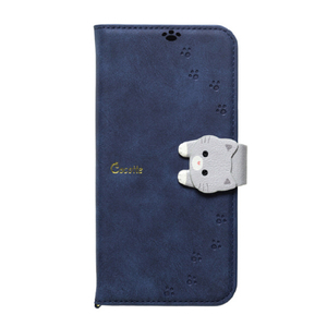 NATURAL design Google Pixel 8a用カード入れ・スタンド機能付手帳型ケース NewCocotte ネイビー GP8A-COT06-イメージ1
