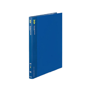 コクヨ クリヤーブック〈K2〉固定式 A4 20ポケット 青 F972400-K2ﾗ-K20B-イメージ1