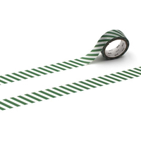 カモ井 mt 1P ストライプ・ディープグリーン FCE485L-MT01D596