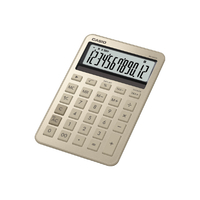 カシオ ミニジャスト型スタイリッシュ電卓 シャイニーゴールド MS-M200-GD-N