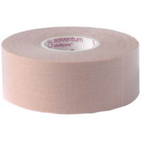 ソルベンタム マルチポア(TM) ライトブラウン粘着性 綿布伸縮包帯 25mm×5m 24巻入 2733-25 FCJ060C-61-0497-01