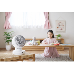 アイリスオーヤマ DCボール型サーキュレーター ホワイト KCF-BD151TEC-W-イメージ13