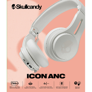 Skullcandy ICON ANC WIRELESS BONE WHITE ホワイト S5IOW-S951-イメージ2