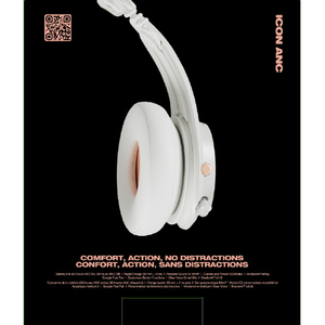 Skullcandy ICON ANC WIRELESS BONE WHITE ホワイト S5IOW-S951-イメージ3