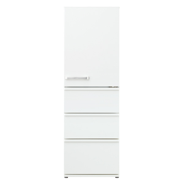 AQUA 【右開き】458L 4ドア冷蔵庫 ミルク AQR-46N2(W) 右開き 458L