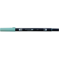 トンボ鉛筆 デュアルブラッシュペン ABT Glacier Blue F040017-AB-T491