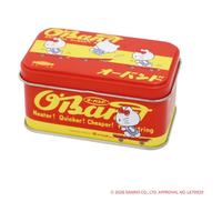 共和 サンリオ SANRIO 輪ゴム オーバンド×ハローキティ缶 30g入り クリア・レッド・イエロー FCJ384L-GGS-040-K2