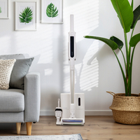 e angle ANGV-SCD15-A-WH ダストステーション付きクリーナー