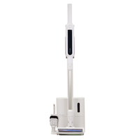 エディオン ステーション クリーナー e angle ANGV-SCD15-A-WH ダストステーション付きクリーナー