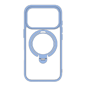 サンクレスト iPhone18 Pro/17 Pro用 ﾏｸﾞｽﾀﾌﾟﾗｽｹｰｽ ブルー I40RIJS03-イメージ1