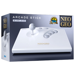 PLAION NEOGEO AES+ ワイヤレスアーケードスティック(ホワイト) 1180850-イメージ1