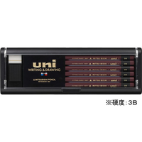 三菱鉛筆 鉛筆ユニ 3B 12本入 3B1ダース(12本) F866625-U3B