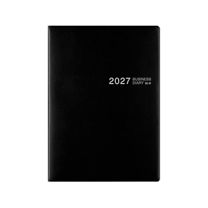 デザインフィル ビジネスダイアリー B5 月間 リング 黒2027 FCJ993T-22507006-イメージ1