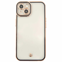 GAACAL iPhone 14 Pro用「クリアクラシカル」クリアTPUケース ブラック P00377BKQP