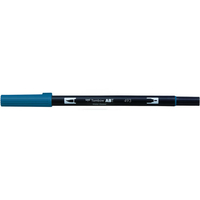 トンボ鉛筆 デュアルブラッシュペン ABT Reflex Blue F040020-AB-T493