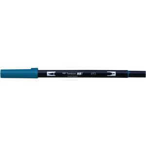 トンボ鉛筆 デュアルブラッシュペン ABT Reflex Blue F040020-AB-T493-イメージ1