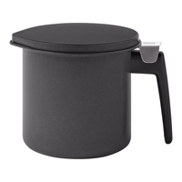 アイリスオーヤマ 活性炭オイルポット800 カートリッジ1個 ブラック FC639SR-H-OP800