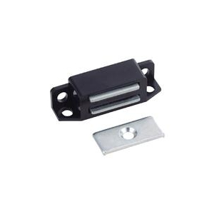 トラスコ中山 TRUSCO　マグネットキャッチ　樹脂製・縦型横型両用 TSM-63P-BK-イメージ1