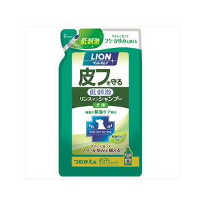 ライオン ペットキレイ 皮フを守るリンスインシャンプー 愛犬用 つめかえ用 400ml FC14216-イメージ1