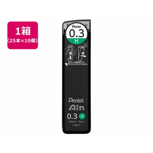ぺんてる シャープペン替芯 Ain 0.3mm H 10個 FC470PF-C283-H-イメージ1