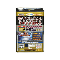 アサヒペン 油性超耐久シリコンアクリルトタン 12kg なす紺 FC678NV
