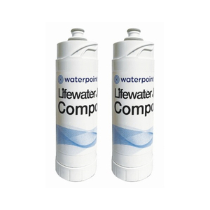 Waterpoint Lifewater Jug filter 2本入 ホワイト WPJG-01F2-イメージ1