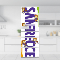 e angle ドレスアップマグネットシート サンフレッチェ02 ANG-MG-MRJW55N-10SF2