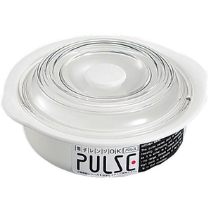 エンテック パルスレンジ容器丸230ml白 箱入 FC72251-PL-1201W-イメージ1