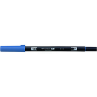 トンボ鉛筆 デュアルブラッシュペン ABT Light Blue F040022-AB-T515
