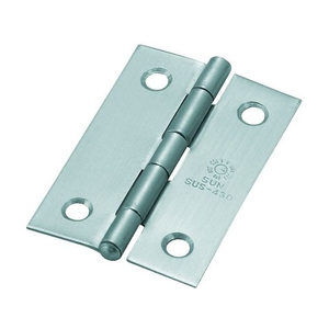 トラスコ中山 TRUSCO ステンレス製中厚蝶番 全長51mm (10個) FC199FU-2336863-イメージ1