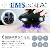NIPLUX NP-HS22BK-EMS EMSヘッドスパ ブラック|エディオン公式通販