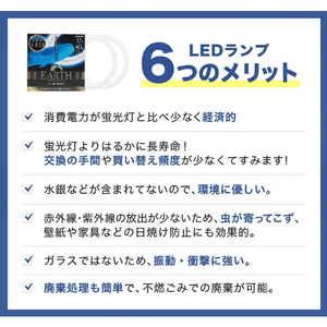 エコデバイス 32形+40形 丸形蛍光灯 昼光色 2本入り ホワイト EFCL32･40LED-ES/28N-イメージ3