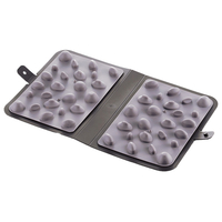 エレコム B5サイズにたためる足つぼマット グレー HCK-FABMGY