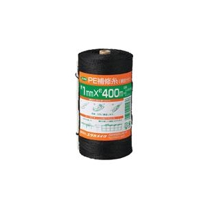 ユタカメイク 補修糸　PE補修糸　1．0mm×400m　ブラック A-285-イメージ1