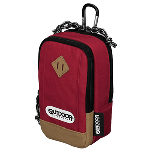 ハクバ メラポーチ 04 OUTDOOR PRODUCTS レッド ODCP04RD-イメージ1