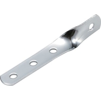 トラスコ中山 ジョイント金具19型S クロム 長さ125 穴数4 FC982FB-2879093