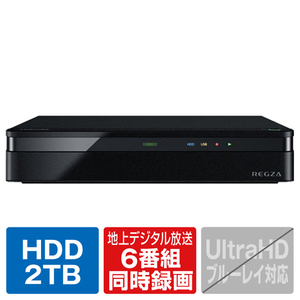 TOSHIBA/REGZA D-M210 タイムシフトマシンハードディスク(2TB) レグザ