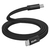 エルパ マグネットUSBケーブル フラット形状 60W 1m CtoC ブラック MCA-FCC1060(BK)-イメージ4