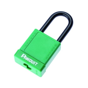 パンドウイットコーポレーション パンドウイット/ロックアウト用非電導性パドロック 緑 1個=1箱 FC613FU-4037642-イメージ2