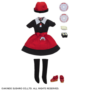 タカラトミー リカちゃん  LW-12 スシロー ドレスセット LW12ｽｼﾛ-ﾄﾞﾚｽｾﾂﾄ-イメージ3