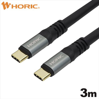 ホーリック USB Type-Cケーブル 3m UC30-094GB
