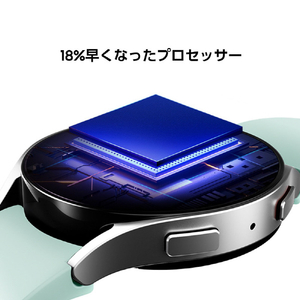 Samsung スマートウォッチ Galaxy Watch6 44mm シルバー SM-R940NZSAXJP-イメージ9