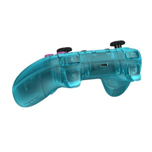 GAMESIR ホールエフェクトセンサー搭載 SwitchHD振動対応 マルチプラットフォーム ワイヤレス&有線ゲーミングコントローラー 【Switch / iOS / Android Windows10/11対応】 ネオンティール GAMESIRNOVANEONTEAL-イメージ2