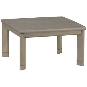 マルニ木工 MOF753E3GY 家具調コタツ(75×75cm) オリジナル グレー